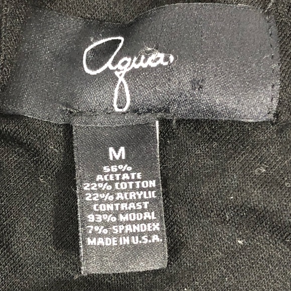 Aqua One Shoulder Lace Mini Dress Size M - Picture 4 of 8